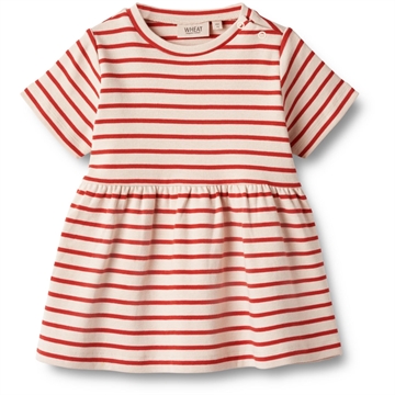 Wheat Dress Anna Baby SS <br> Red Stripe 