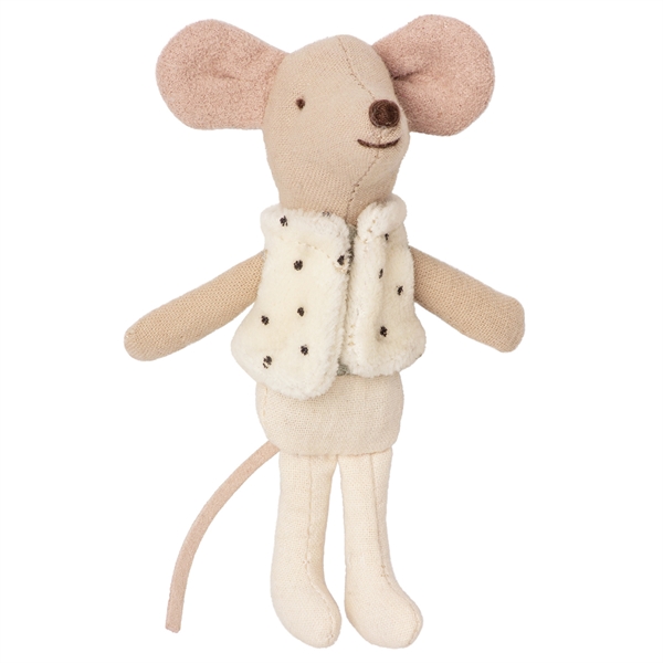 Maileg Little Brother Mouse <br> Dancer in Matchbox
