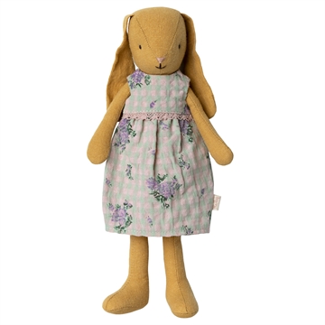 Maileg Size 2 Bunny <br> Dusty Yellow in Dress