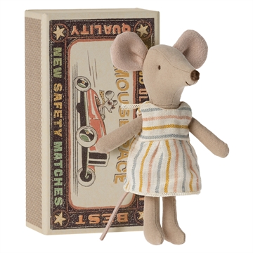 Maileg Big Sister Mouse In <br> Matchbox