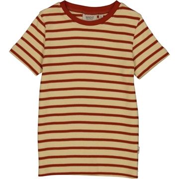 Wheat T-Shirt Wagner SS <br> Sienna Stripe