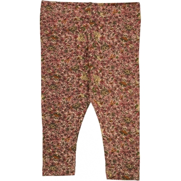 Wheat Jersey Leggings <br> Flowers and Animals