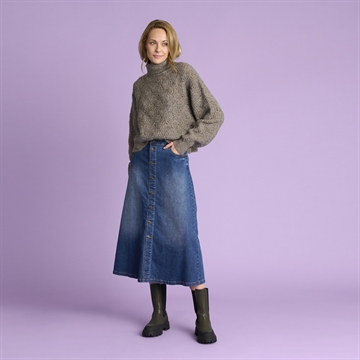 Culture Ami Skirt <br> Medium Blue Wash