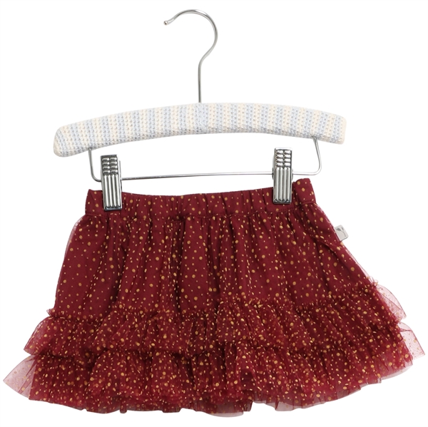 Wheat Tulle Sille Baby <br> Burgundy