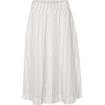 Basic Apparel Marina Skirt <br> White, Lotus, Alaska Blue